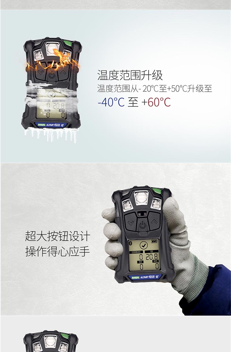 梅思安 10196188 天鷹4XR藍(lán)牙版氣體檢測儀